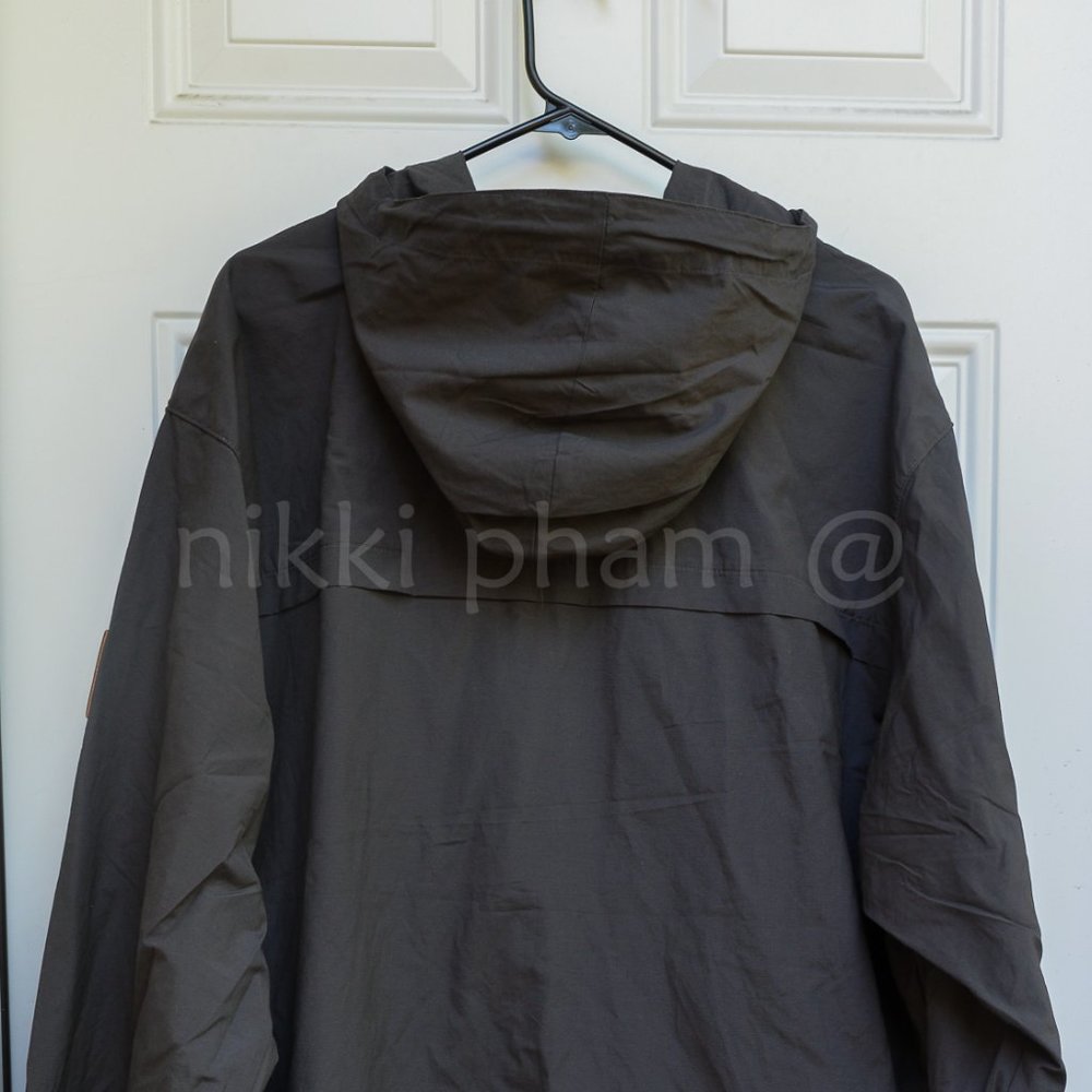 NWT Columbia Men's Peak Wheeler Lodge Windbreaker  IN GRAY - Picture 5 of 6